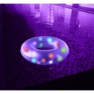 גלגל מאיר לד LED מתנפח לבריכה – POOL PARTY