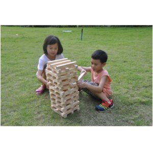 משחק לגינה/חצר: משחק ג'נגה ענק מעץ – Giant Garden