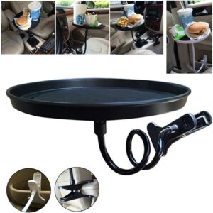 מגש אוכל עם קליפס וזרוע, להתקנה ברכב/בבית