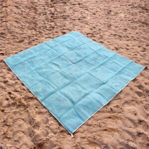 מחצלת הקסם/הפלא: מחצלת ים מסננת/דוחה חול - מידה לבחירה