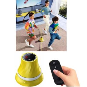 מכונת חבל קפיצה נטענת עם שלט - לבית ולחצר