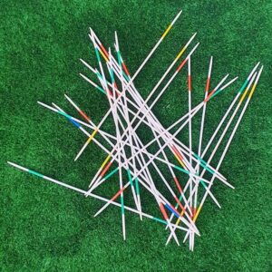 משחק לגינה/חצר: משחק דוקים ענקיים מעץ 80 ס"מ – Giant Garden