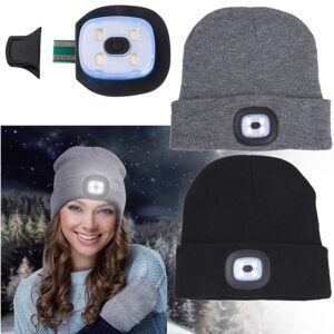 כובע גרב עם פנס ראש נטען