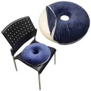 כרית ישיבה טבעת/דונאט (עם חור), מויסקו Memory Foam