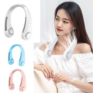 מאוורר עוצמתי לצוואר, נטען USB - עד 6 שעות שימוש