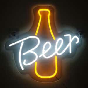 מנורת ניאון USB בקבוק בירה, לעיצוב ואווירה - Neon Beer