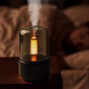 דיפיוזר מפיץ ריח משולב עם תאורת אווירה USB - למשרד ולבית