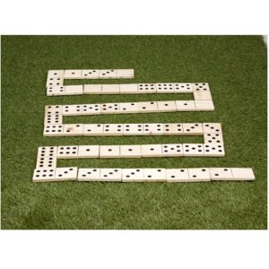 משחק לגינה/חצר: משחק דומינו ענק מעץ – Giant Garden