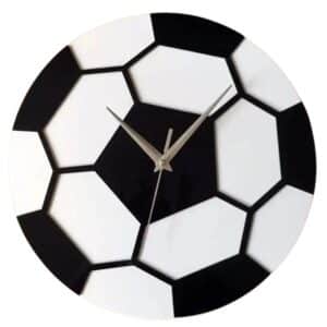 שעון קיר "זמן לשחק" - בעיצוב כדורגל