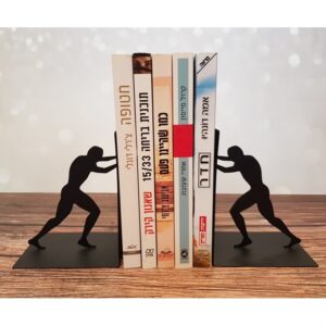 זוג תומכי ספרים איש הברזל - "לדחוף בכל הכח"