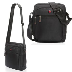 תיק כתף אופנתי עם 3 תאים SWISS